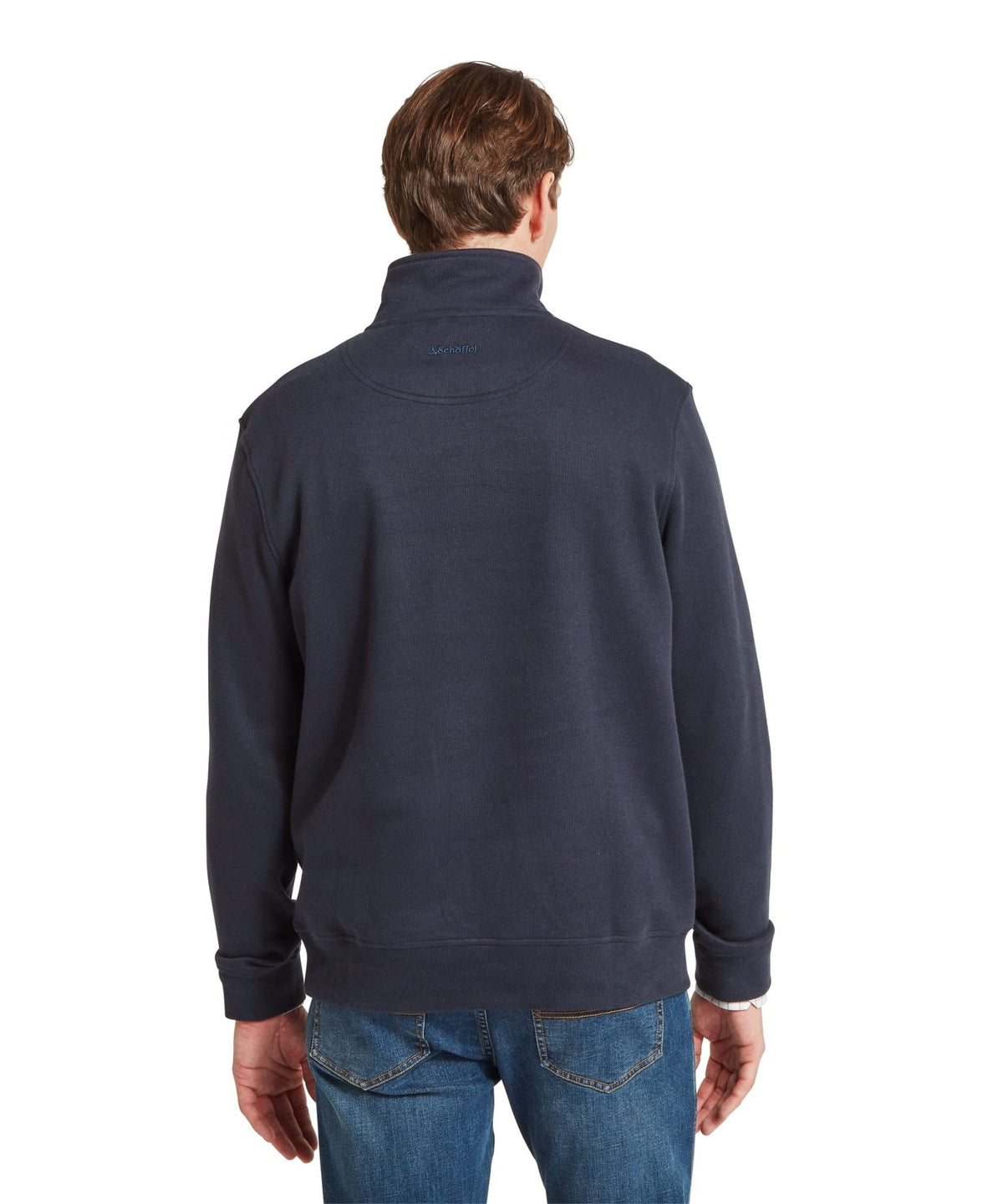 Young Ideas & Henmores -Kingsand 1/4 Zip Jumper -8270 True Navy -S