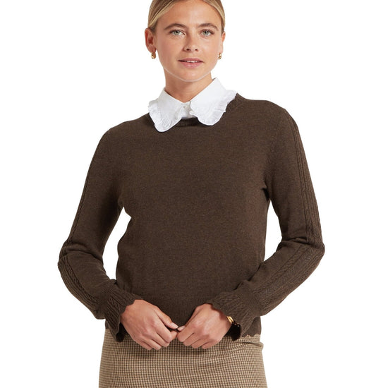 Young Ideas/Henmores - Leyburn Jumper - 2883 Chocolate - 10
