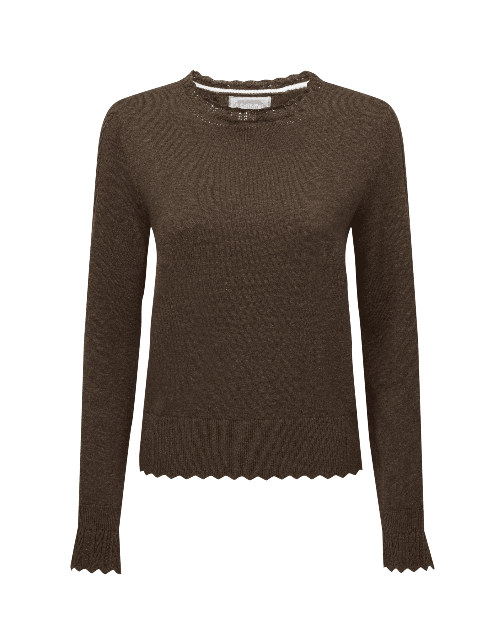 Young Ideas/Henmores - Leyburn Jumper - 2883 Chocolate - 10