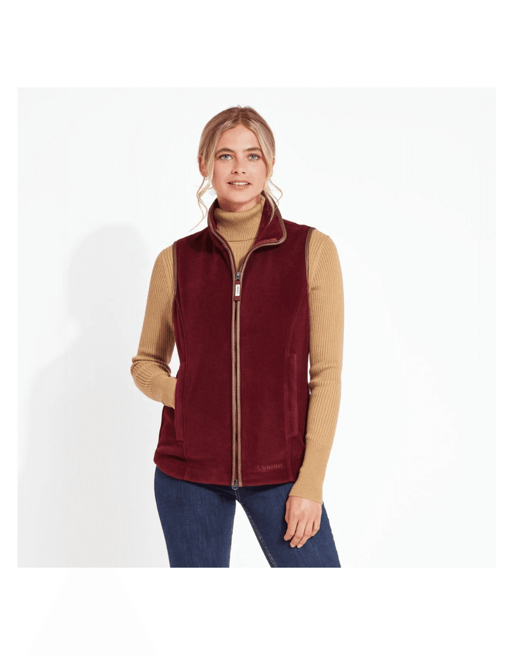 Young Ideas/Henmores - Lyndon Ii Fleece Gilet - 4578 Mushroom - 8
