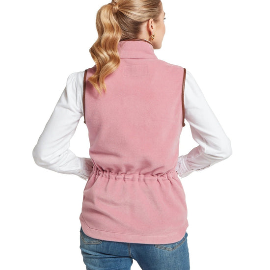 Young Ideas & Henmores -Lyndon II Fleece Gilet -3674 Antique Rose -8