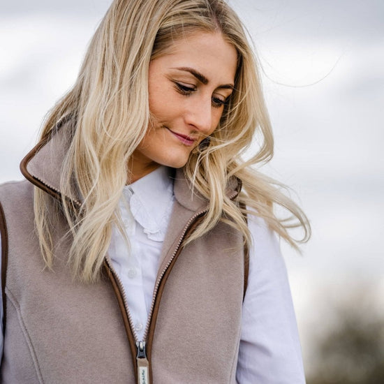 Young Ideas/Henmores - Lyndon Ii Fleece Gilet - 4578 Mushroom - 8