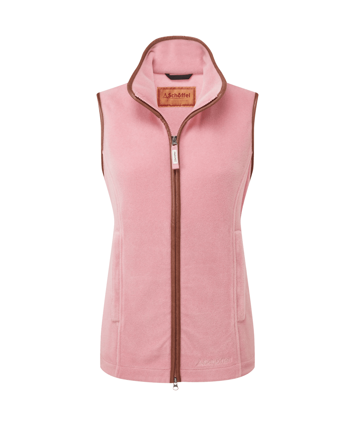 Young Ideas & Henmores -Lyndon II Fleece Gilet -3674 Antique Rose -8