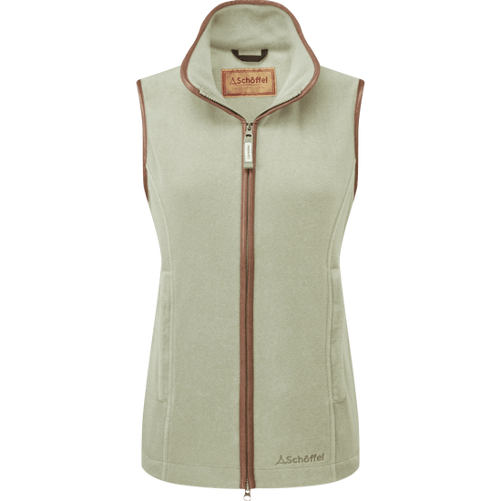 Young Ideas & Henmores -Lyndon II Fleece Gilet -6791 Sage Green -8