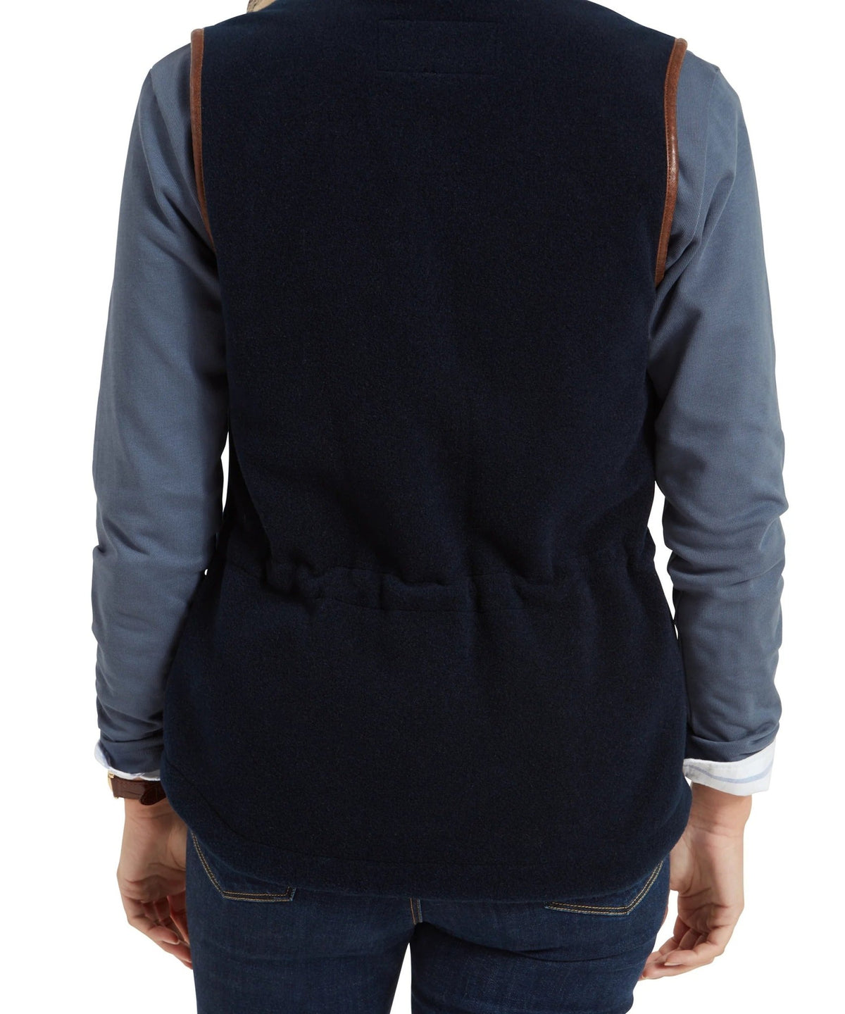 Young Ideas & Henmores -Lyndon II Fleece Gilet -8880 Navy -8