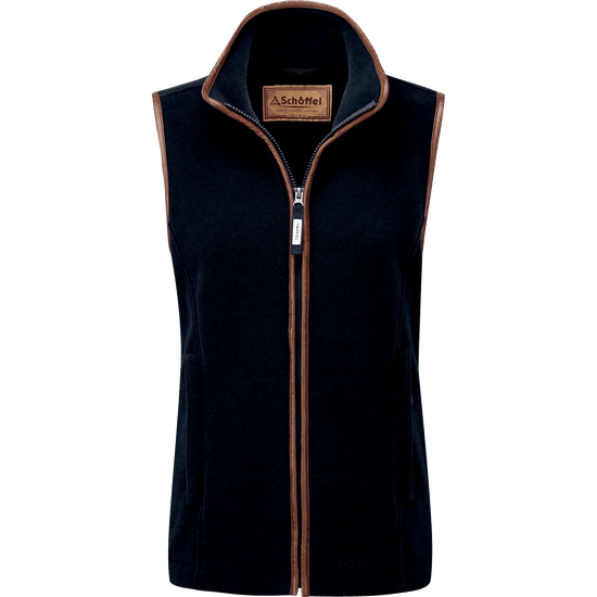 Young Ideas & Henmores -Lyndon II Fleece Gilet -8880 Navy -8