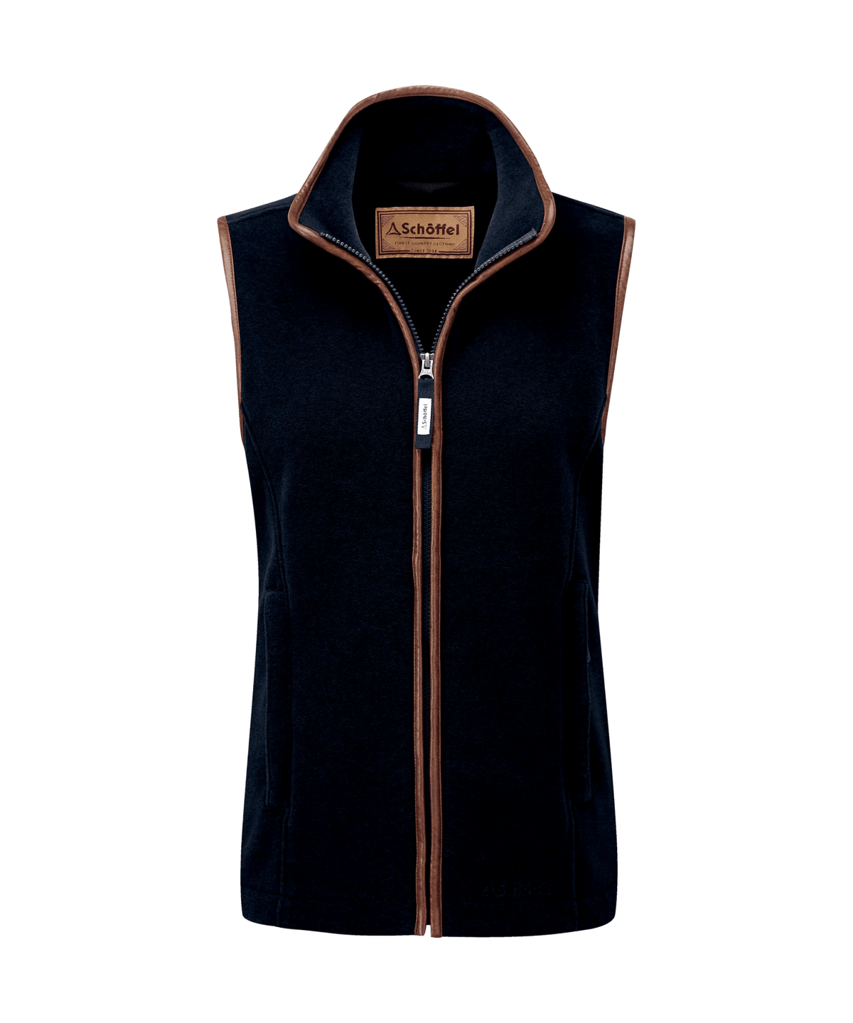 Young Ideas & Henmores -Lyndon II Fleece Gilet -8880 Navy -8