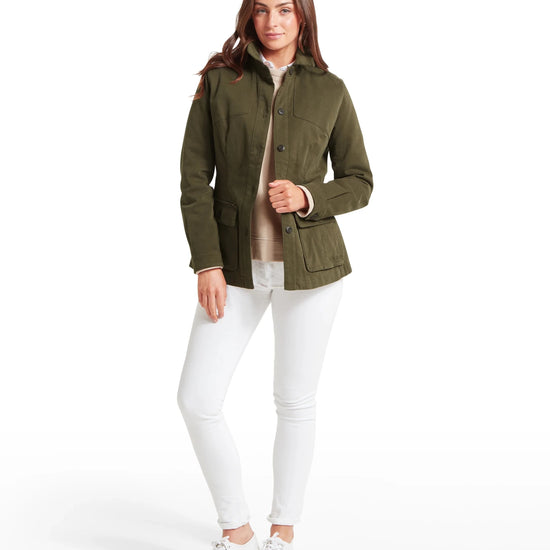Young Ideas & Henmores - Lynton Utility Jacket - 6680 Woodland - 10