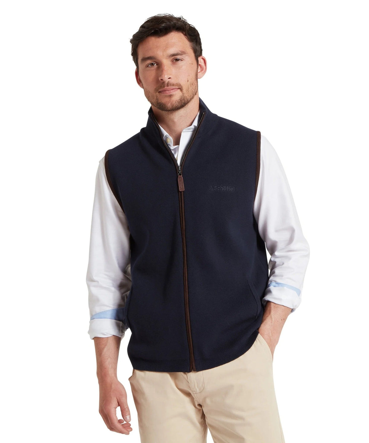 Young Ideas & Henmores -Marlow Gilet -8880 Navy -S