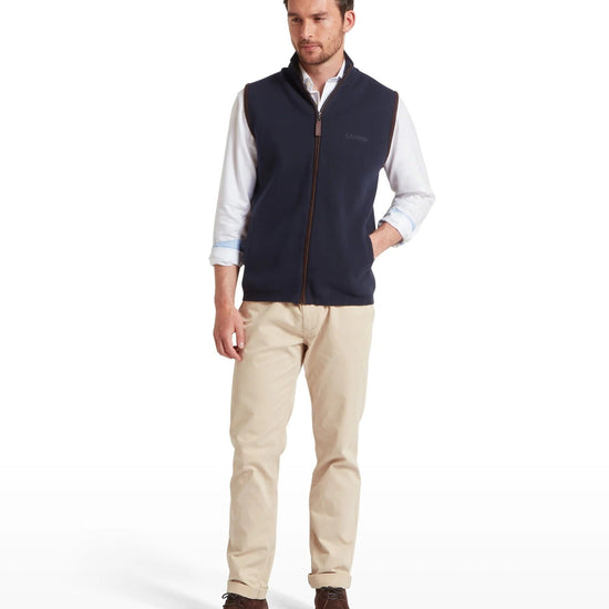 Young Ideas & Henmores -Marlow Gilet -8880 Navy -S