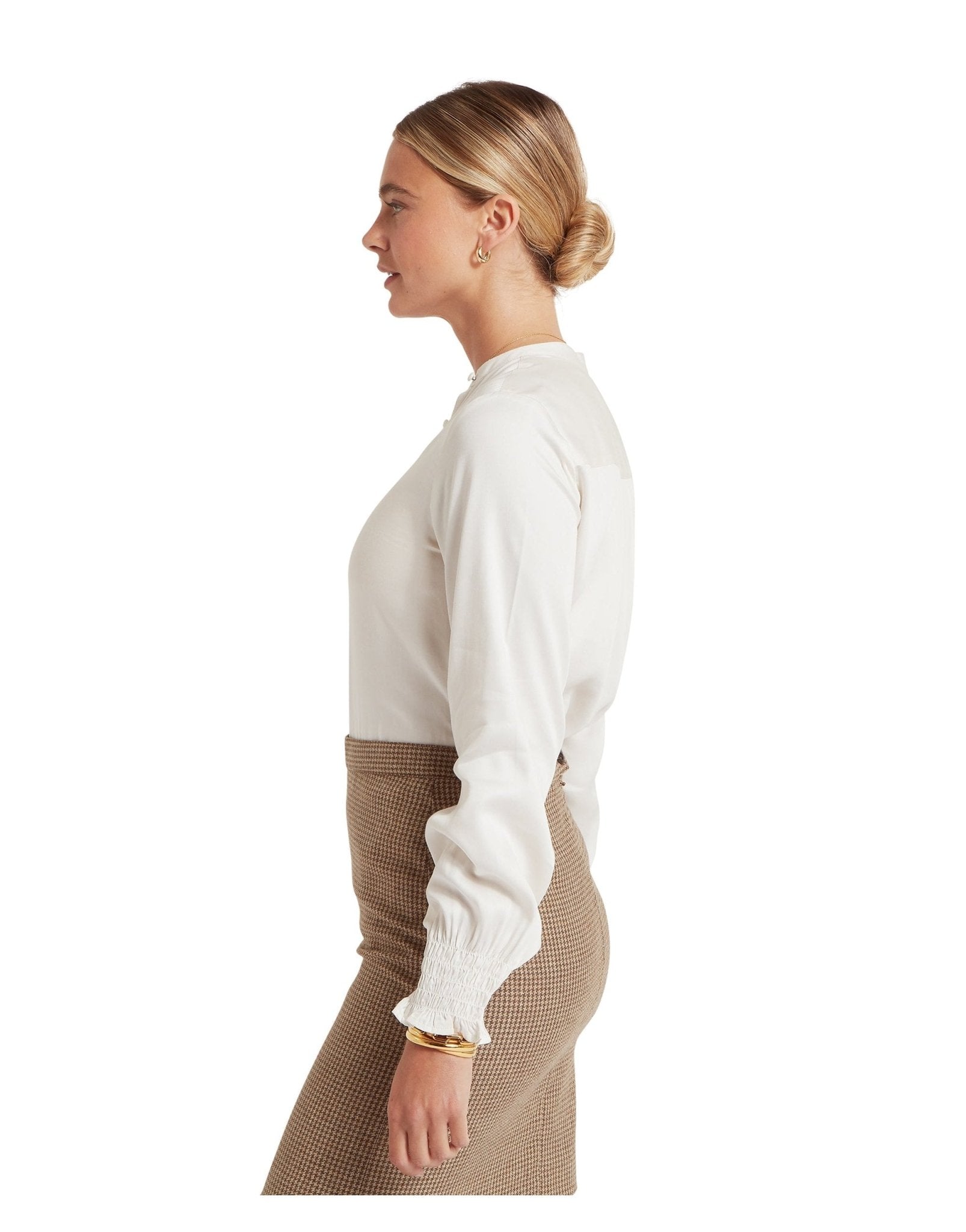 Young Ideas/Henmores - Melford Blouse - 9103 Dove - 8