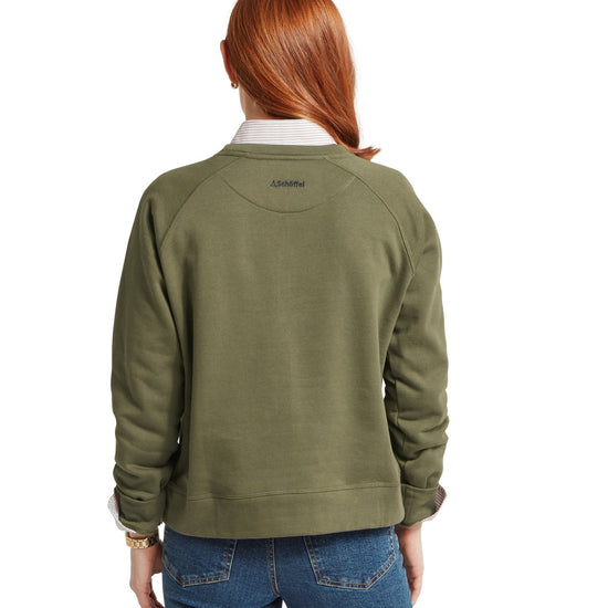 Young Ideas & Henmores -Newberry Sweatshirt -6528 Dark Khaki Green -8