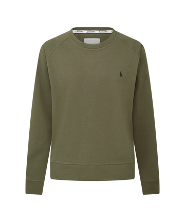 Young Ideas & Henmores -Newberry Sweatshirt -6528 Dark Khaki Green -8