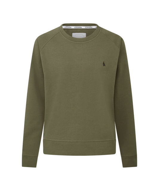 Young Ideas & Henmores -Newberry Sweatshirt -6528 Dark Khaki Green -8