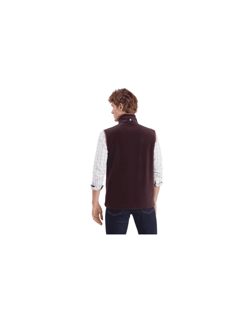 Young Ideas/Henmores - Oakham Fleece Gilet - 6990 Dark Olive - 34