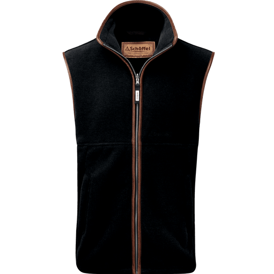 Young Ideas & Henmores -Oakham Fleece Gilet -8880 Navy -34