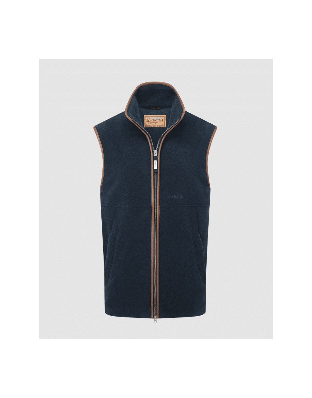 Young Ideas/Henmores - Oakham Fleece Gilet - 6990 Dark Olive - 34