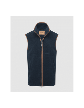 Young Ideas/Henmores - Oakham Fleece Gilet - 6990 Dark Olive - 34