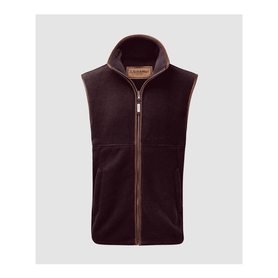 Young Ideas/Henmores - Oakham Fleece Gilet - 6990 Dark Olive - 34