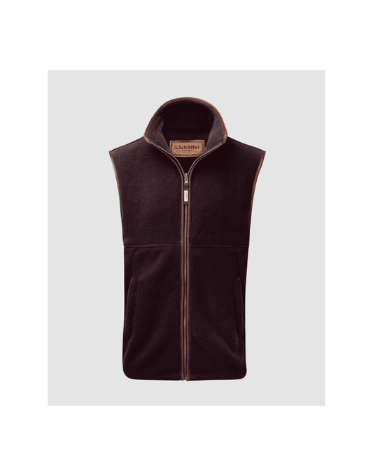 Young Ideas/Henmores - Oakham Fleece Gilet - 6990 Dark Olive - 34