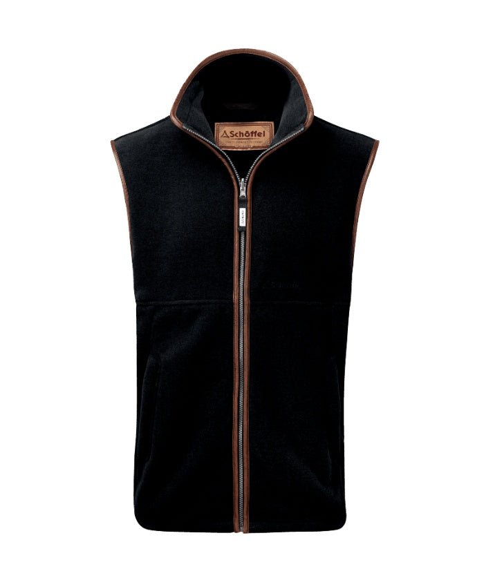 Young Ideas & Henmores -Oakham Fleece Gilet -9880 Gunmetal -34