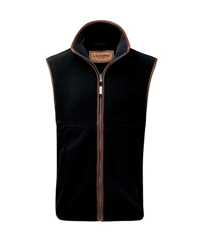 Young Ideas & Henmores -Oakham Fleece Gilet -9880 Gunmetal -34
