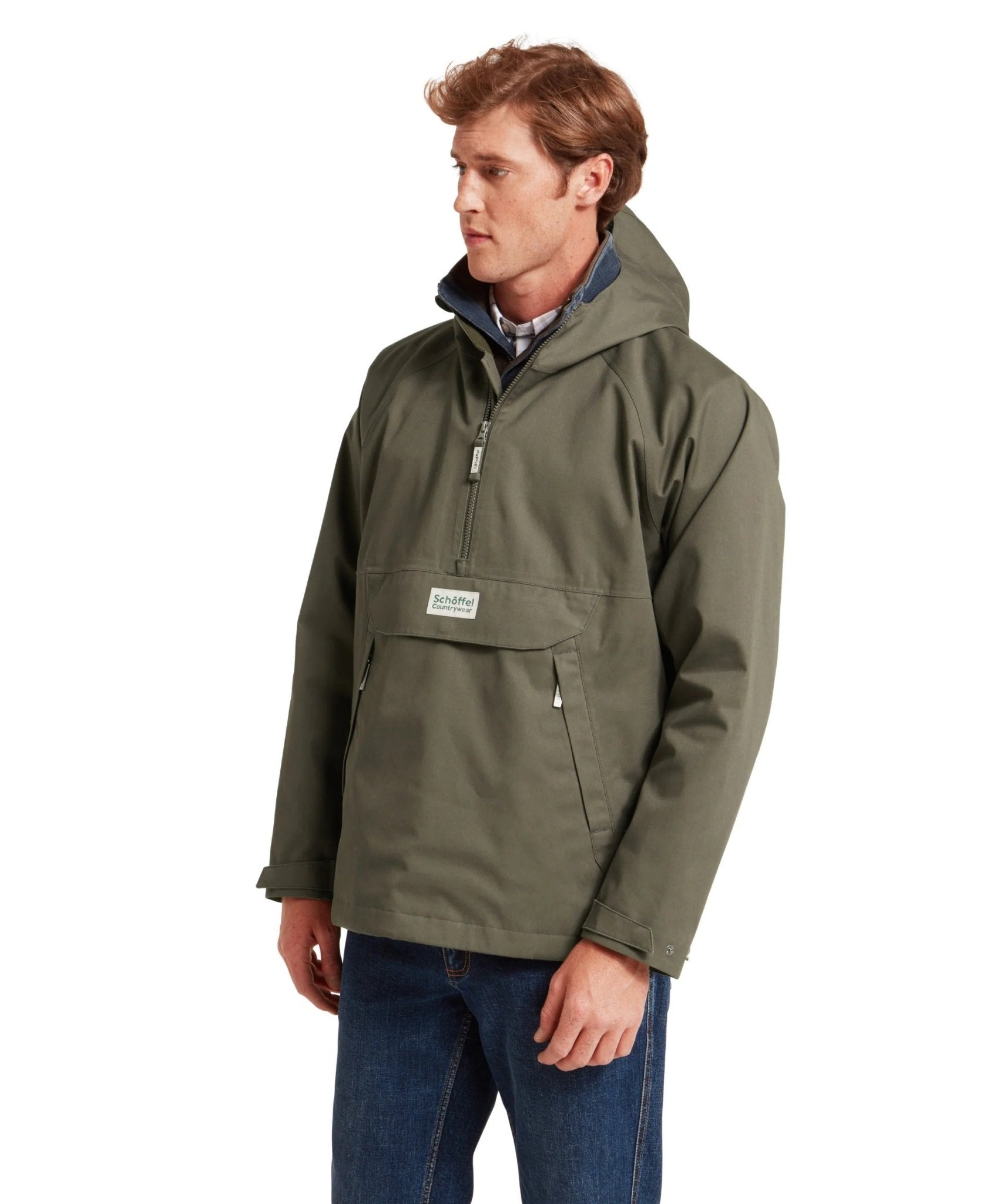 Young Ideas & Henmores -Overton Waterproof Anorak -9780 Tundra -S