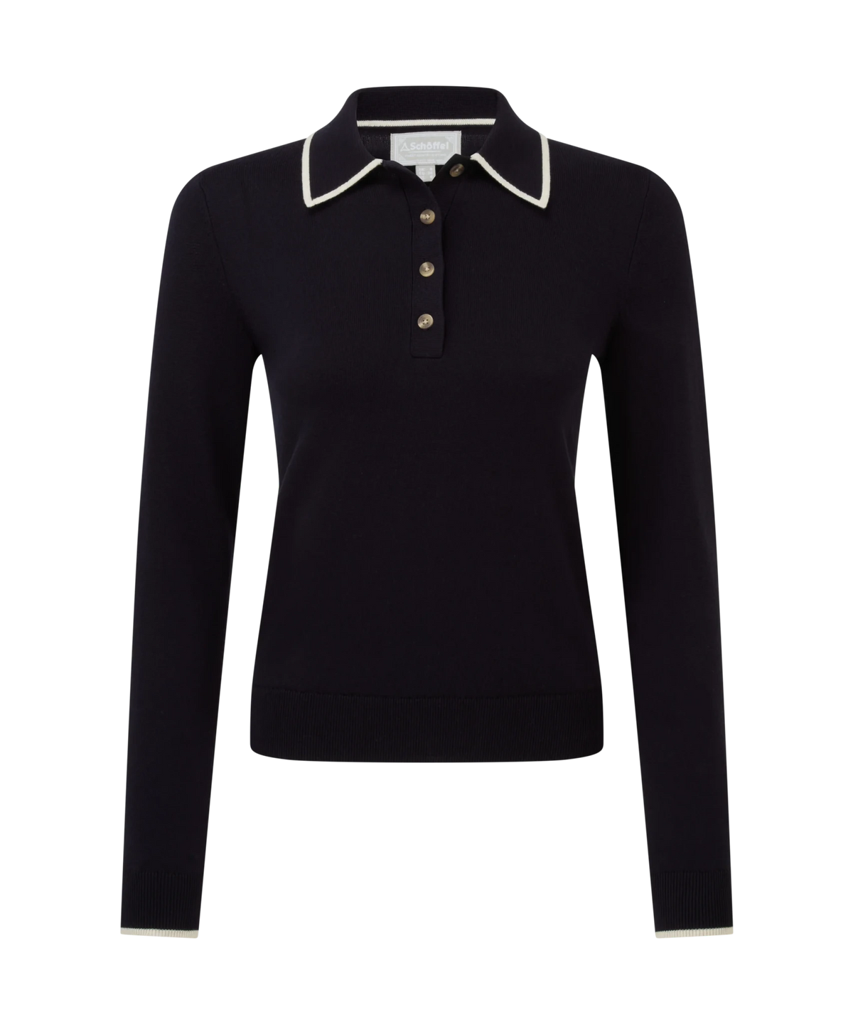 Young Ideas & Henmores -Portloe Jumper -8843 Navy/Dove -10