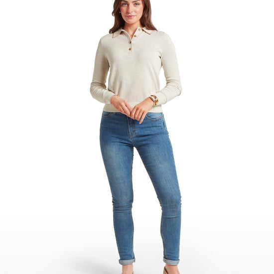Young Ideas/Henmores - Portloe Jumper - 9103 Dove - 10