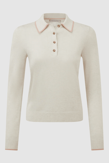 Young Ideas/Henmores - Portloe Jumper - 9103 Dove - 10