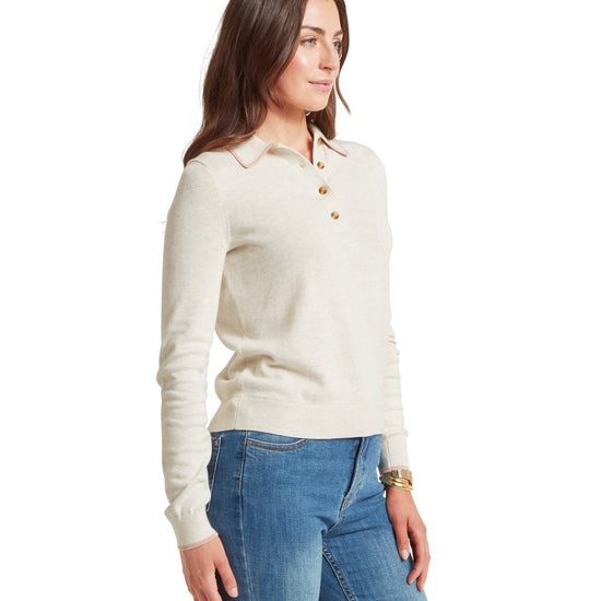 Young Ideas/Henmores - Portloe Jumper - 9103 Dove - 10