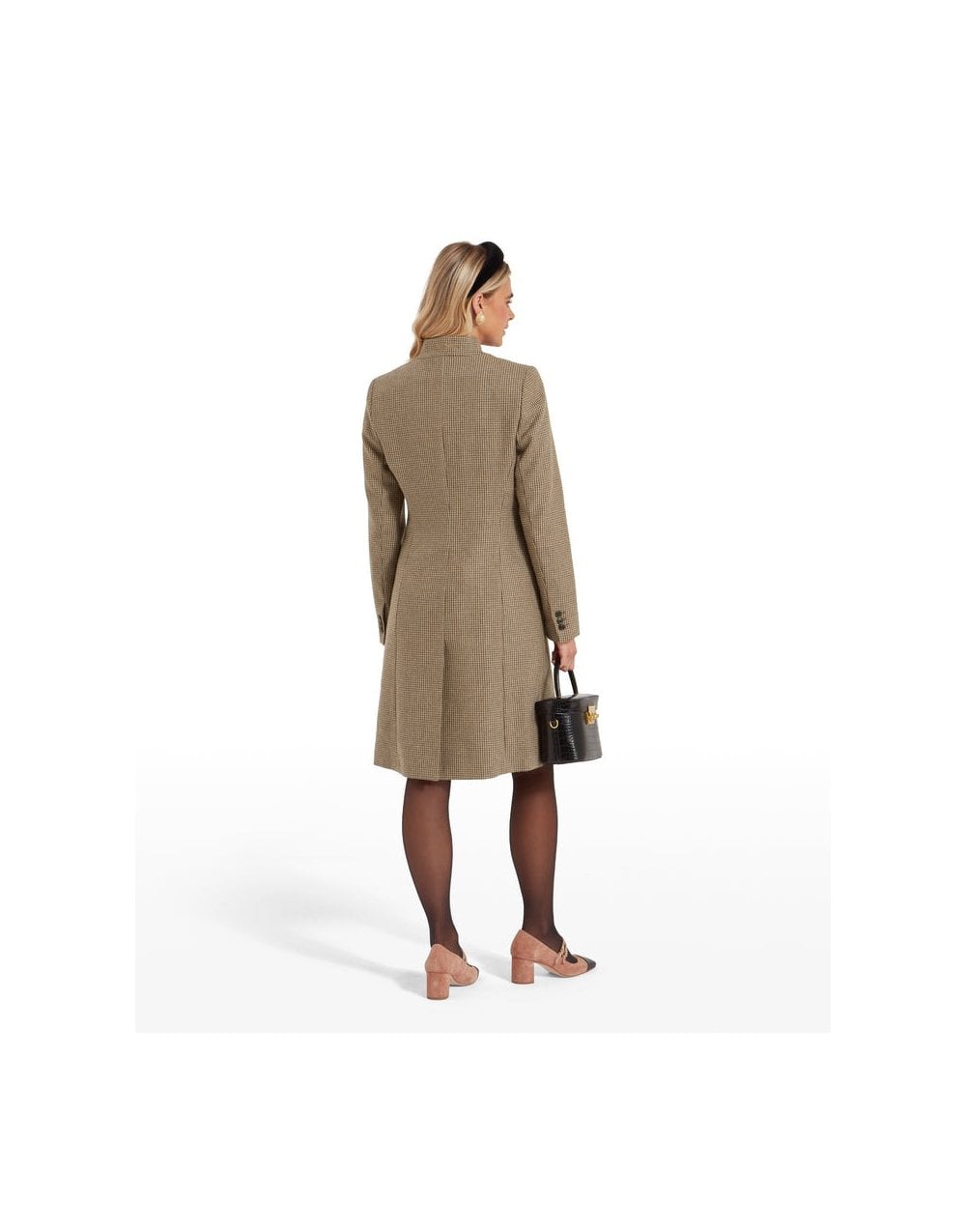 Young Ideas/Henmores - Portree Tweed Jacket - Houndstooth Tweed - 10