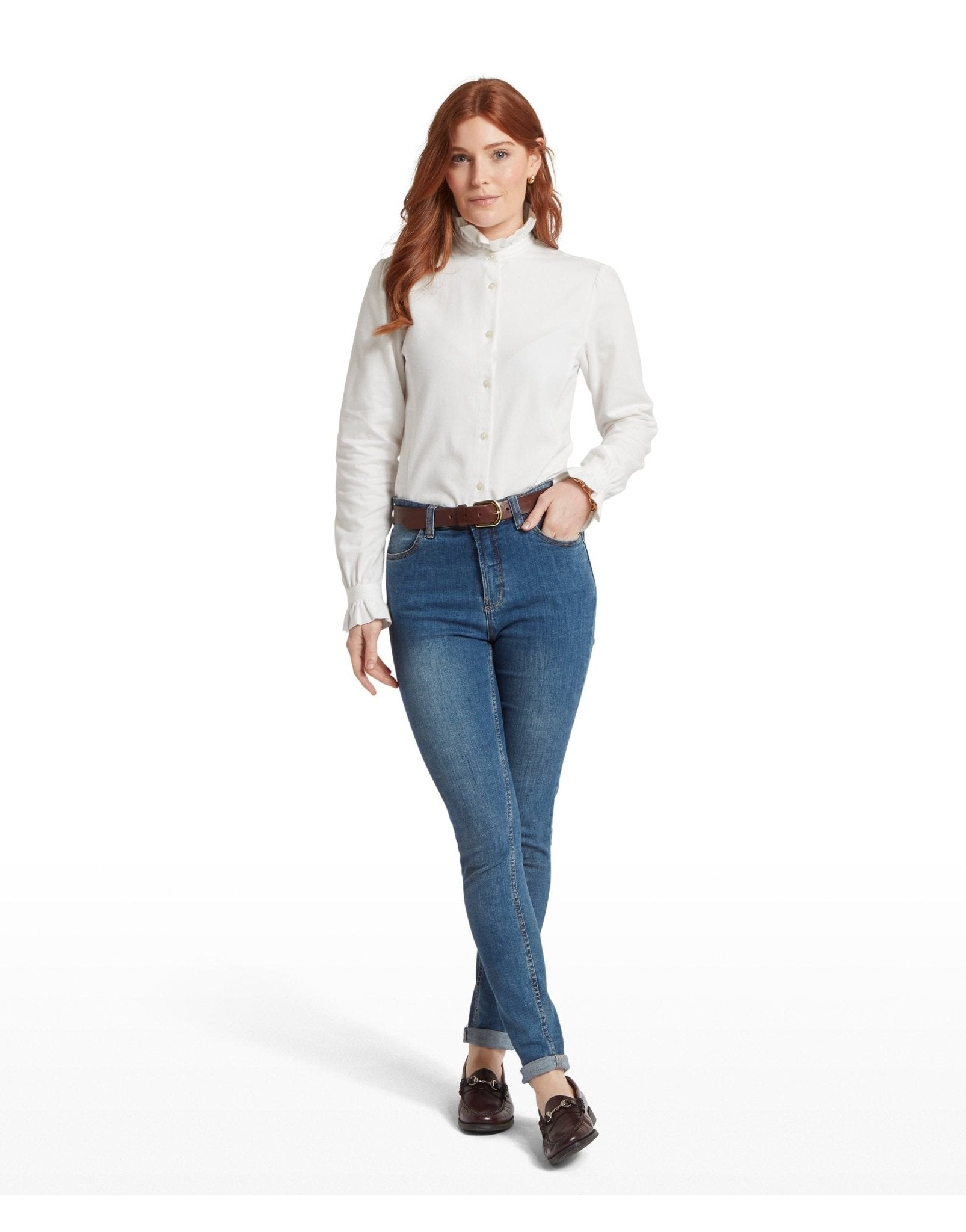Young Ideas/Henmores - Sheringham Shirt - 1000 White - 8