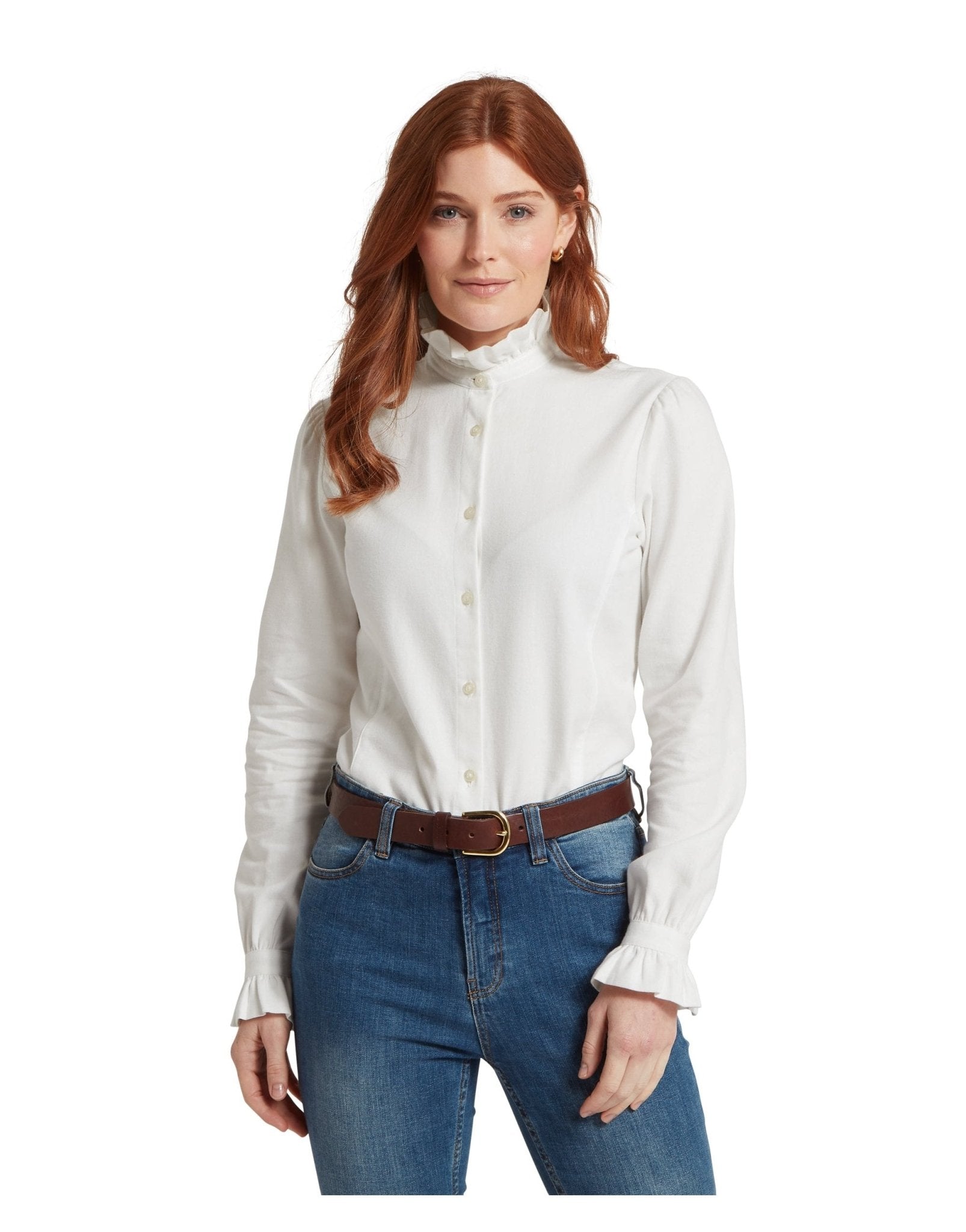 Young Ideas/Henmores - Sheringham Shirt - 1000 White - 8