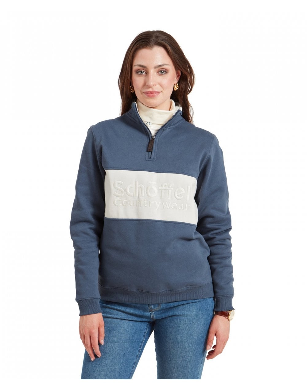 Young Ideas/Henmores - St Agnes Sweatshirt - 8311 Vintage Navy - 8