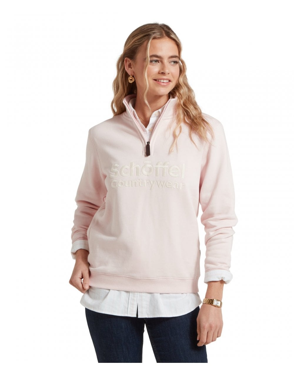 Young Ideas/Henmores - St Issey Sweatshirt - 3071 Mauve Blush - 8