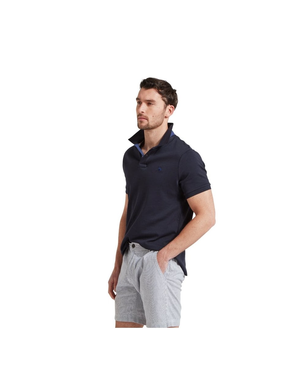 Young Ideas/Henmores - St Ives Polo Shirt - 8880 Navy - M