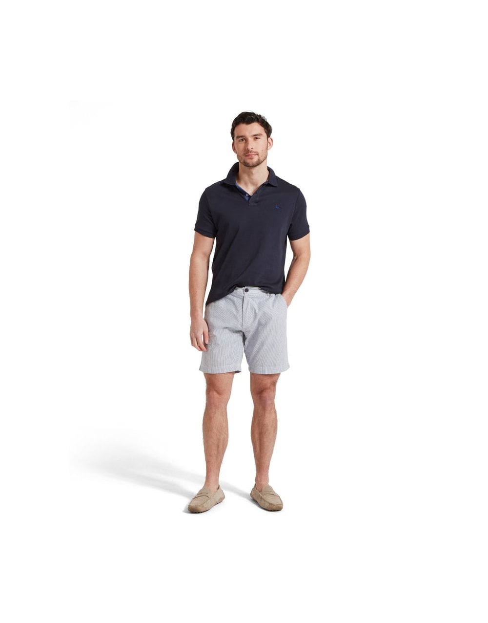 Young Ideas/Henmores - St Ives Polo Shirt - 8880 Navy - M