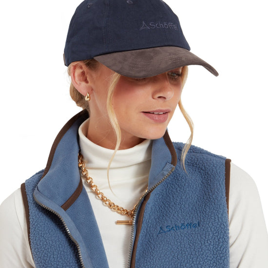 Young Ideas & Henmores -Thurlestone Cap -8380 Navy -O/S