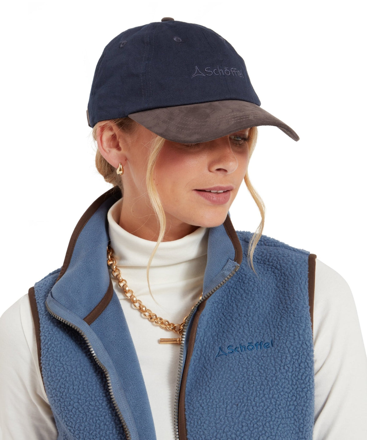 Young Ideas & Henmores -Thurlestone Cap -8380 Navy -O/S