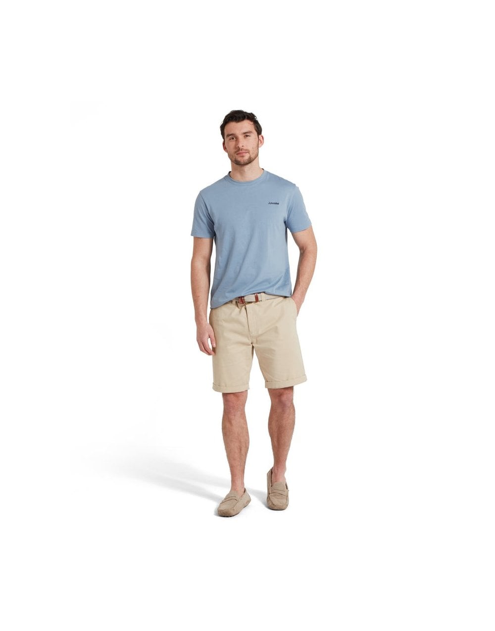 Young Ideas/Henmores - Trevone Plain T-Shirt - 6302 Light Khaki Green - M