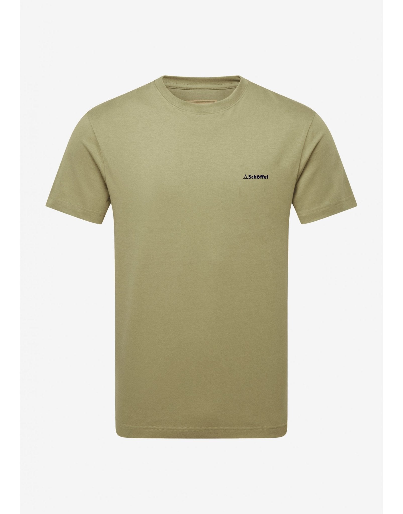 Young Ideas/Henmores - Trevone Plain T-Shirt - 6302 Light Khaki Green - M