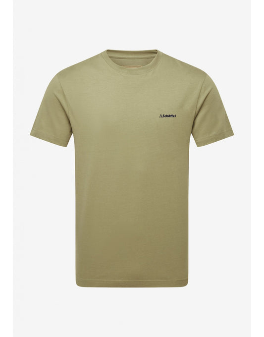 Young Ideas/Henmores - Trevone Plain T-Shirt - 6302 Light Khaki Green - M