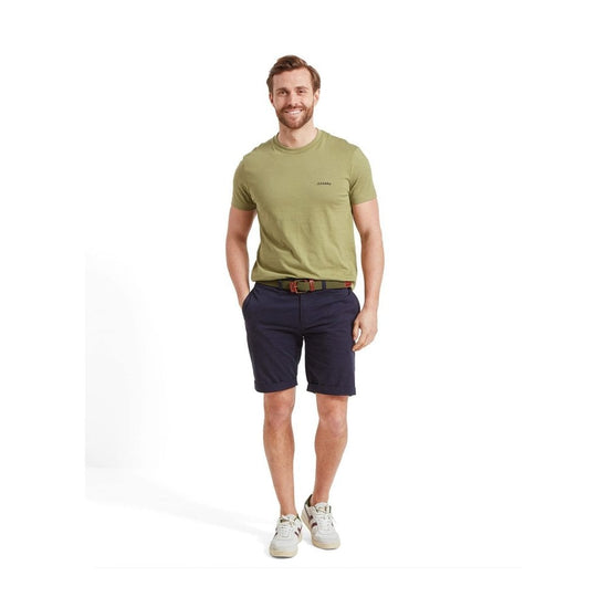 Young Ideas/Henmores - Trevone Plain T-Shirt - 6302 Light Khaki Green - M
