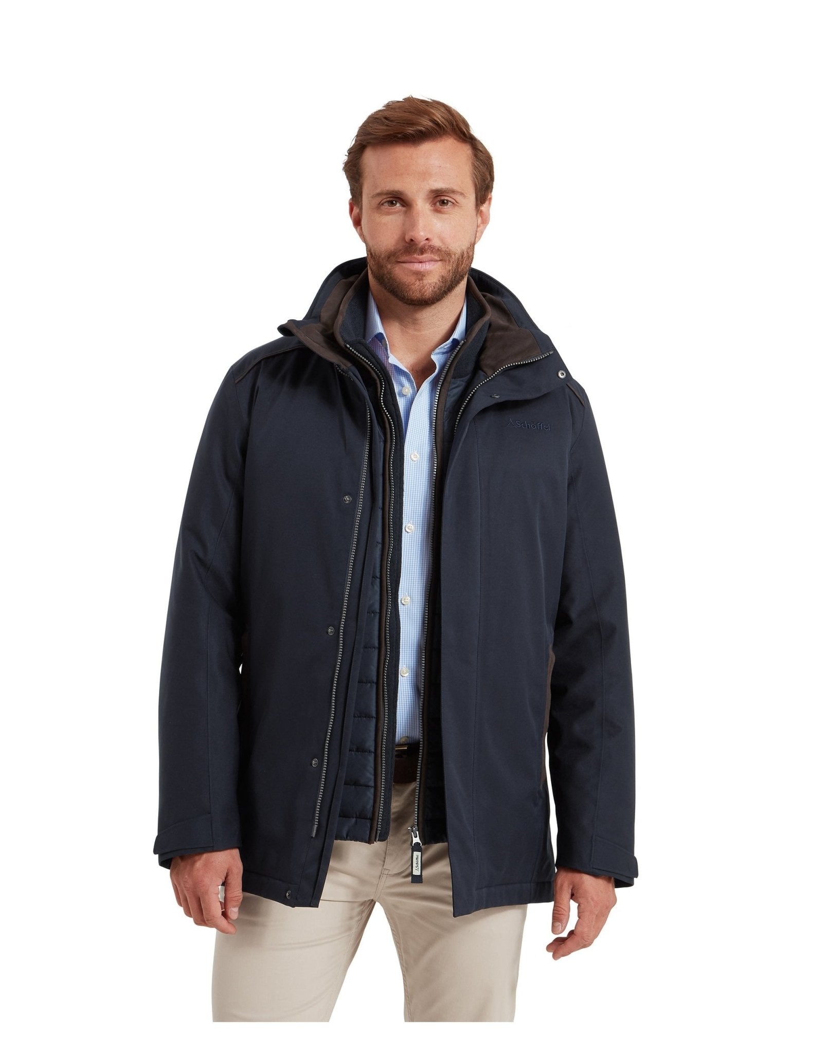 Young Ideas/Henmores - Whitton Waterproof Coat - 8892 Navy - 40