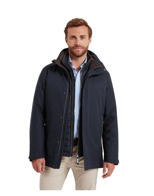 Young Ideas/Henmores - Whitton Waterproof Coat - 8892 Navy - 40