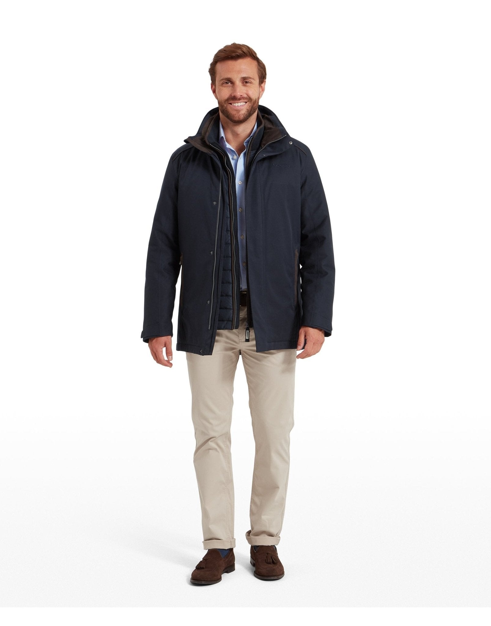 Young Ideas/Henmores - Whitton Waterproof Coat - 8892 Navy - 40
