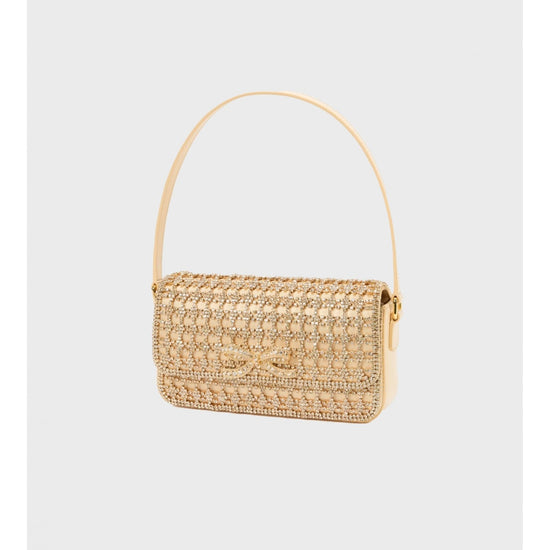 Young Ideas/Henmores - Crystal Baguette Bag - Gold - OS