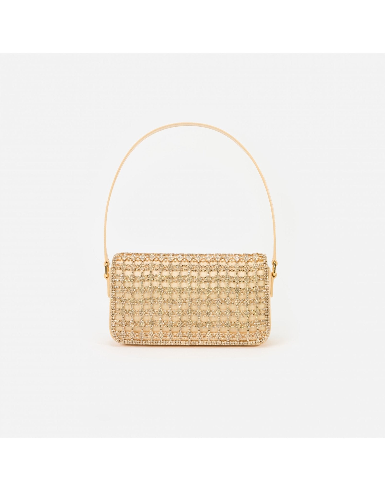 Young Ideas/Henmores - Crystal Baguette Bag - Gold - OS