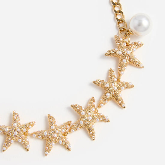 Young Ideas & Henmores - Textured Starfish Bracelet - Gold - OS